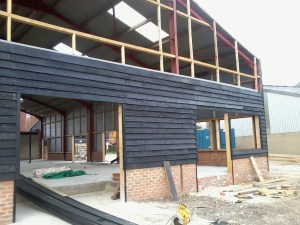 The 2 Cheesemaking Rooms (1 for St Bartholomew and 1 for the blue cheese).