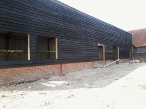 Nettlebed Creamery, the Western side.  Look.  Doors.